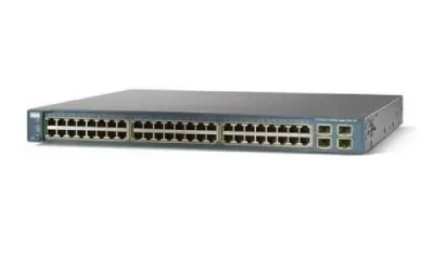 WS-C3560-48TS - Cisco Catalyst 3560 48 x Ports 10/100Base-T + 4 x SFP Layer 3 Managed Fast Ethernet Network Switch