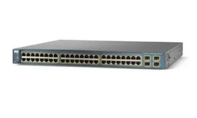 WS-C3560-48TS-E - Cisco Catalyst 3560 48 x Ports 10/100Base-T + 4 x SFP Layer 3 Managed Fast Ethernet Network Switch
