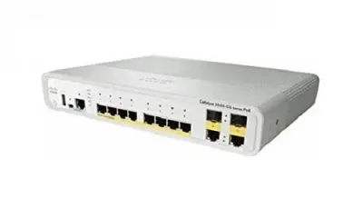 WS-C3560CPD-8PT-S - Cisco Catalyst 8-Port 10/100/1000 Managed Gigabit Ethernet Switch