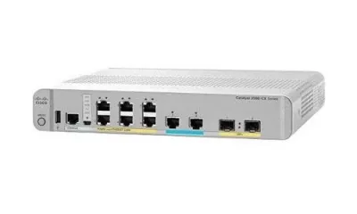 WS-C3560CX-8PC-S - Cisco ONE Catalyst PoE+ RJ-45 8 x Ports 10/100/1000Base-T + 1G Uplinks Layer 2 Managed Rack Mountable Gigabit Ethernet Switch