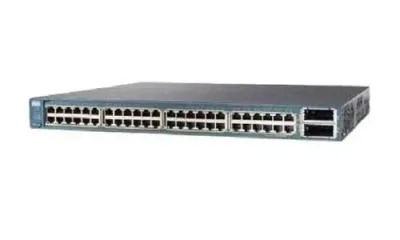 WS-C3560E-48PD-E - Cisco Catalyst 3560E PoE 48 x Ports 10/100/1000Base-T + 4 x SFP Layer 3 Managed Gigabit Ethernet Network Switch