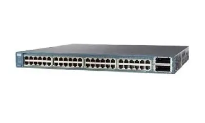 WS-C3560E-48TD-S - Cisco Catalyst 3560E 48 x Ports 10/100/1000Base-T + 4 x SFP Layer 3 Managed Gigabit Ethernet Network Switch