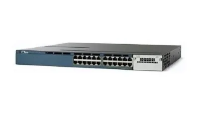 WS-C3560X-24U-S - Cisco Catalyst 3560 UPoE RJ-45 24 x Ports 10/100/1000Base-T + 4 x SFP Layer 3 Managed Gigabit Ethernet Switch