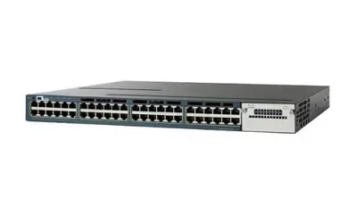 WS-C3560X-48U-S - Cisco Catalyst 3560 UPoE RJ-45 48 x Ports 10/100/1000Base-T + 2 x SFP Slots Layer 3 Managed Gigabit Ethernet Switch