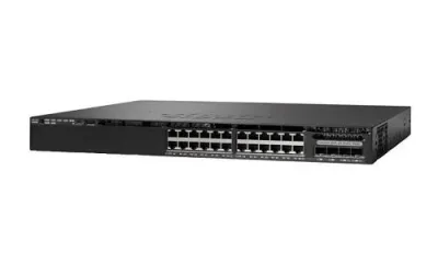 WS-C3650-24TS-S - Cisco Catalyst 3650 24 x Ports 10/100/1000Base-T + 4 x SFP Layer 3 Managed Stackable 1U Rack-Mountable Gigabit Ethernet Network Switch