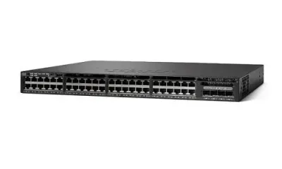 WS-C3650-48FS-L - Cisco Catalyst 3650 PoE+ 48 x Ports 10/100/1000Base-T + 4 x SFP Ports Layer 3 Managed Rack-mountable Gigabit Ethernet Network Switch