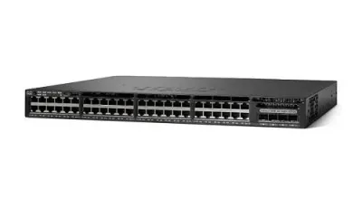 WS-C3650-48PD-S - Cisco Catalyst 3650 PoE+ 48 x Ports 10/100/1000Base-T + 4 x SFP Ports Layer 3 Managed Rack-mountable Gigabit Ethernet Network Switch