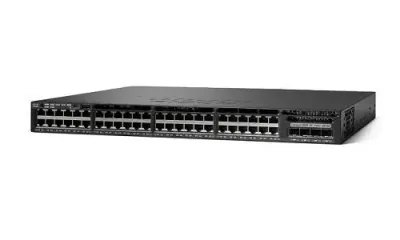 WS-C3650-48TS-L - Cisco Catalyst 3650 48 x Ports 10/100/1000Base-T + 4 x SFP Ports Layer 3 Managed Rack-mountable Gigabit Ethernet Network Switch