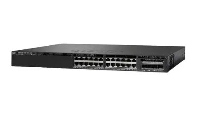 WS-C3650-8X24PD-E - Cisco Catalyst 3650-8X24PD POE+ 24 x Ports 10/100/1000Base-T + POE+ 8 x 10G Ports + 2 x SFP+ Ports Layer 3 Mnaged Gigabit Ethernet Network Switch