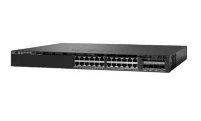 WS-C3650-8X24UQ-E - Cisco Catalyst 3650 Series UPOE 24 x Ports 10/100/1000Base-T + 4 x SFP+ Layer 3 Managed Gigabit Ethernet Network Switch