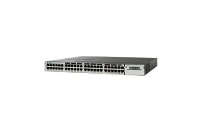 WS-C3750X-48P-S - Cisco Catalyst 3750-X Series PoE+ 48 x Ports 10/100/1000Base-T Layer 2 Managed Gigabit Ethernet Network Switch