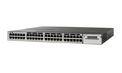 WS-C3750X-48T-L - Cisco Catalyst 3750-X Series 48 x Ports 10/100/1000Base-T Layer 2 Managed Gigabit Ethernet Network Switch