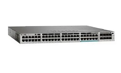 WS-C3850-12X48U-L - Cisco Catalyst 3850 UPoE 48 x Ports 10/100/1000Base-T Layer 3 Managed Rack-Mountable Gigabit Ethernet Network Switch