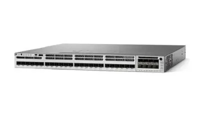 WS-C3850-32XS-S - Cisco Catalyst 32XS-S RJ-45 32 x Ports 10GBase-X + 24 x 1 Gigabit / 10 Gigabit SFP+ 6 x 10 Gigabit SFP+ (uplink) Layer 3 Managed Desktop Rack Mountable 1U Switch