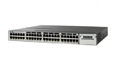 WS-C3850-48P-L - Cisco Catalyst 3850 Series PoE+ 48 x Ports 10/100/1000Base-T Layer 3 Managed Gigabit Ethernet Network Switch
