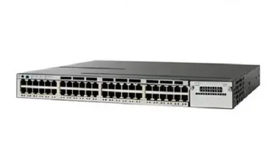 WS-C3850-48T-L - Cisco Catalyst 3850 Series 48 x Ports 10/100/1000Base-T Layer 3 Managed Gigabit Ethernet Network Switch