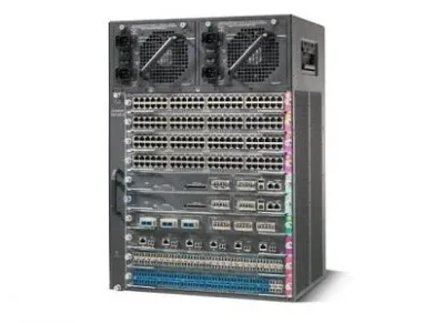 WS-C4510R - Cisco Catalyst 4500 RJ-45 10 x Expansion Slots Rack Mountable Switch Chassis