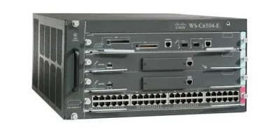 WS-C6504-E - Cisco Catalyst 6500 Series 6504-E Application Control Engine 20 Bundle Switch Chassis