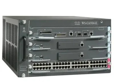 WS-C6504E-S32GE-RF - Cisco Catalyst 6500 Series 6504-E Application Control Engine 20 Bundle Switch Chassis
