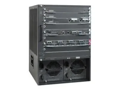 WS-C6509 - Cisco Catalyst 6509-E 9 x Expansion Slots 10GBase-T desktop Managed with Supervisor Engine 32 Fast Ethernet Network Switch