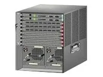 WS-C6509-E-FWM-K9 - Cisco Catalyst 6509-E 9 x Expansion Slots 10GBase-T desktop Managed with Supervisor Engine 32 Fast Ethernet Network Switch
