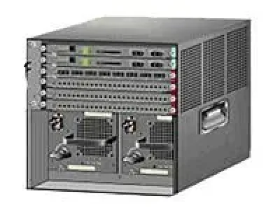 WS-C6509-RF - Cisco Catalyst 6509-E 9 x Expansion Slots 10GBase-T desktop Managed with Supervisor Engine 32 Fast Ethernet Network Switch