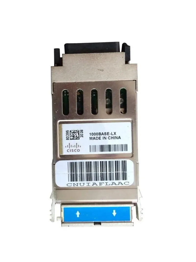 WS-G5486 - Cisco 1Gb/s 1000Base-LX/LH Single-Mode Fiber 10km 1310nm Duplex SC Connector GBIC Transceiver Module
