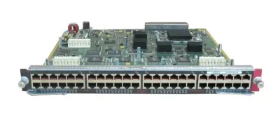 Cisco WS-X6148-RJ45V 48-Ports PoE 48 x 10/100/1000Base-T Gigabit Ethernet Network Module Spare for Catalyst 6500