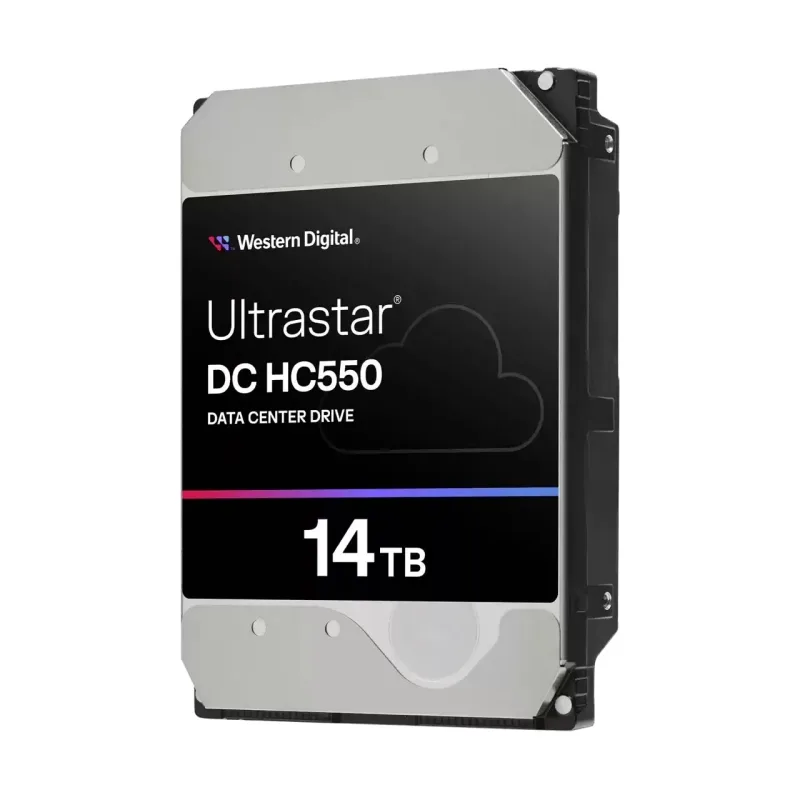 Western WUH721814AL5204 Western Digital WUH721814AL5204 Ultrastar DC HC550 14TB 7200RPM 12Gb/s SAS 512MB Cache 512e 3.5-Inch Hard Drive