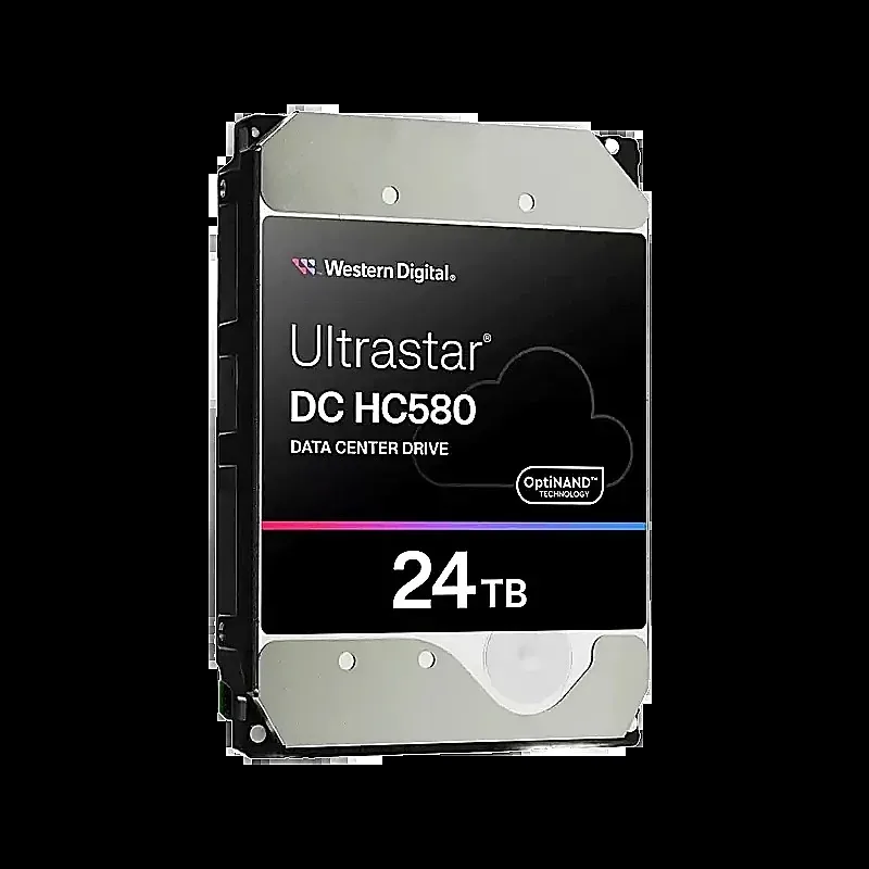 Western WUH722424AL5200 Western Digital WUH722424AL5200 Ultrastar DC HC580 24TB 7200RPM 12Gb/s SAS 512MB Cache 3.5-Inch Hard Drive (OEM)
