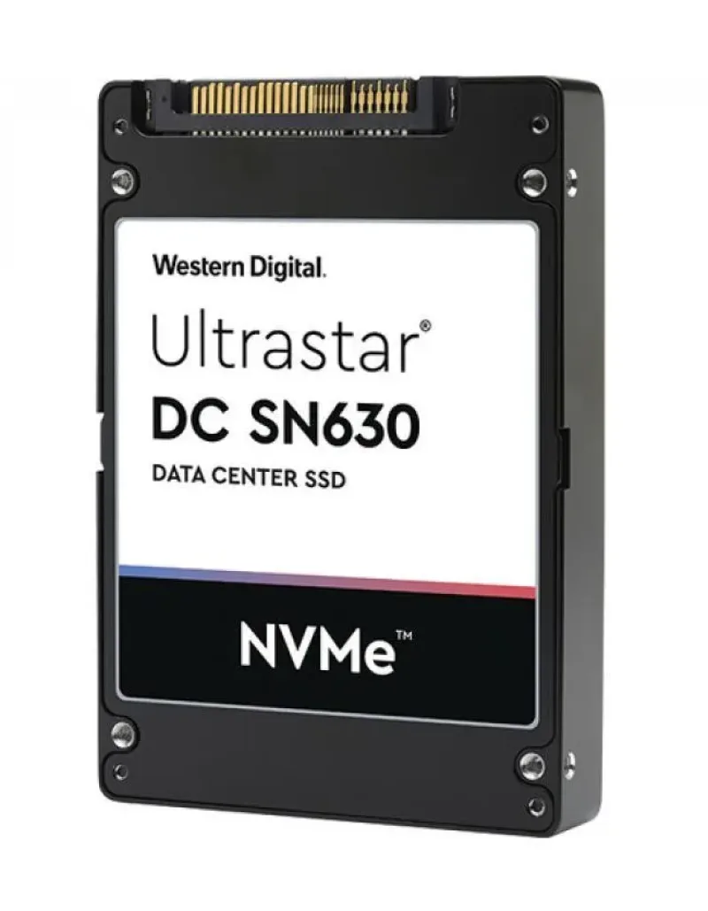 WUS4CB064D7P3E4 - Western Digital Ultrastar DC SN640 6.4TB Triple-Level Cell PCI Express 3.1 x4 NVMe (SED) U.2 2.5-inch Solid State Drive