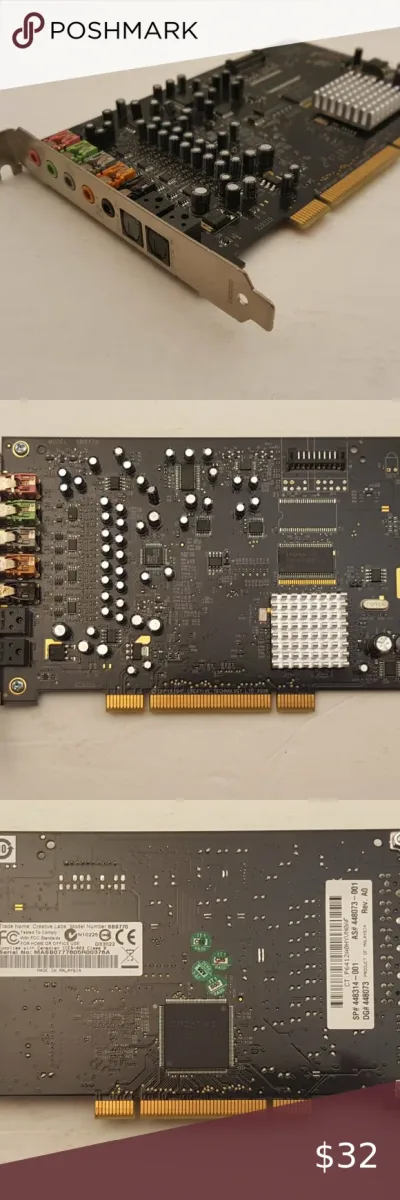 WW202 - Dell Creative Labs X-Fi Xtreme PCI-X Sound Card