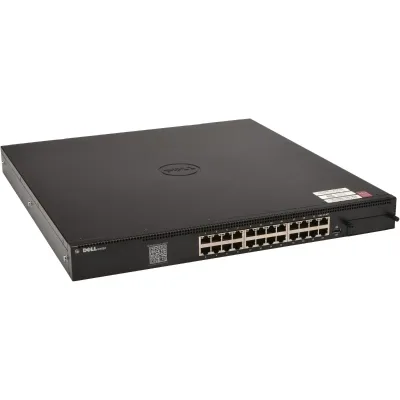 X1026P - Dell EMC Networking X-Series X1026P 24 x Ports 10/100/1000 PoE+ + 2 x Ports Gigabit SFP Gigabit Ethernet Rack-Mountable Managed Network Switch