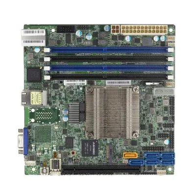 X10SDV-6C-TLN4F-O - Supermicro Intel Xeon D-1528/ DDR4/ SATA3/USB3.0/ V/4GbE/ Mini-ITX Motherboard / CPU Combo