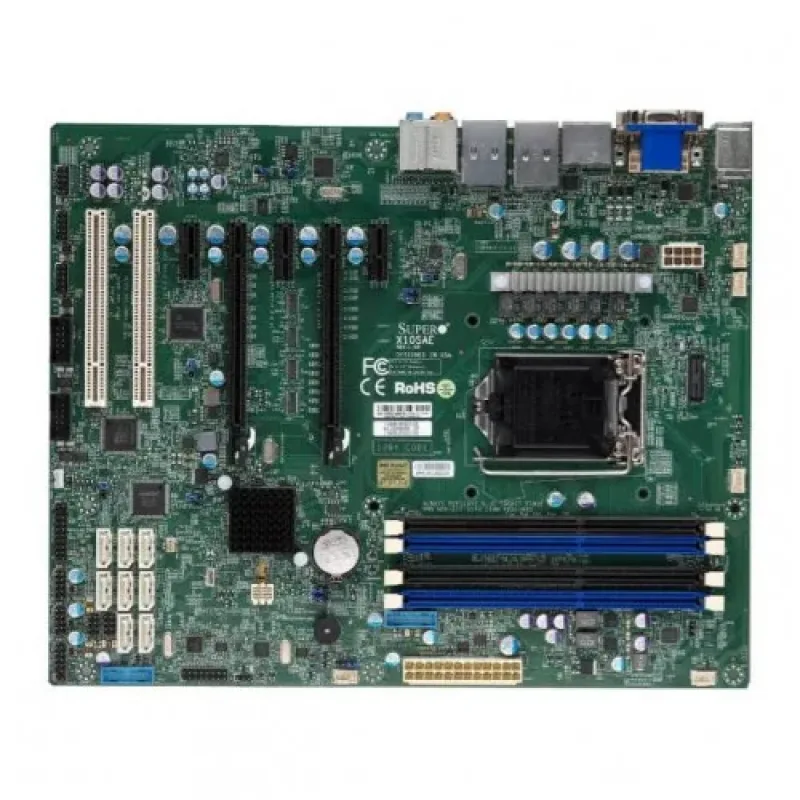 X10SLX-F-B - Supermicro LGA1150/ Intel C222/ DDR3/ SATA3/USB3.0/ V/2GbE/ ATX Server Motherboard