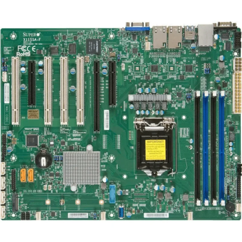 X11SAE-F-O - Supermicro LGA1151/ Intel C236/ DDR4/ SATA3/USB3.1/ A/V/2GbE/ ATX Motherboard