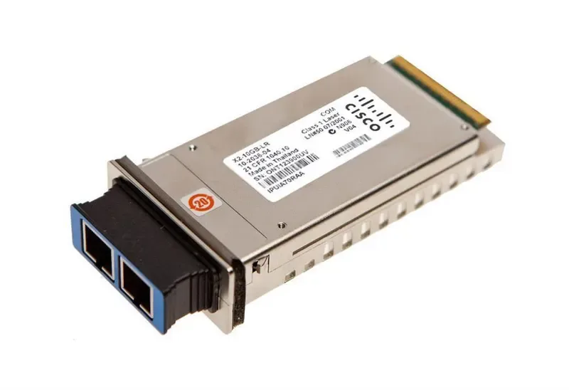 X2-10GB-LR-USE - Cisco 10Gbps 10GBase-LR Single-Mode Fiber 10km 1310nm Duplex SC Connector X2 Transceiver Module