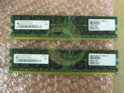 X4226A-Z - Sun 4GB Kit (2 X 2GB) DDR2-667MHz PC2-5300 ECC Registered CL5 240-Pin DIMM 1.8V Memory
