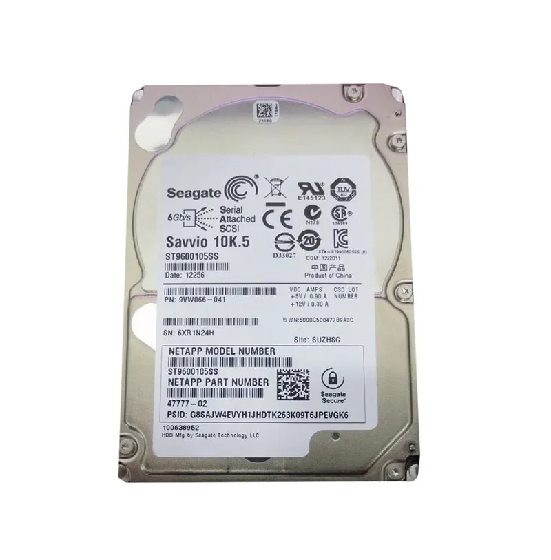 X422A-R5 - NetApp 600GB 10000RPM SAS 6.0Gb/s SFF 2.5-inch Hard Drive for DS224X FAS2240-2