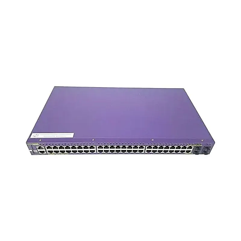 Extreme X440-48P-10G Extreme Networks X440-48P-10G Summit X440 Series 48x Ports PoE+ RJ 45 + 2x Combo SFP + 2x 20Gb SFP+ 1x Management Port L3 Managed 1U Rack mountable GE Network Switch. In Stock