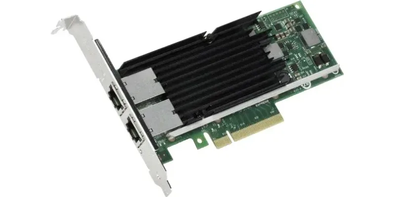 Intel X540T2G1P5 2 x Ports 10Gb/s 10GBase-T PCI Express 2.1 x8 Gigabit Ethernet Converged Network Adapter Card