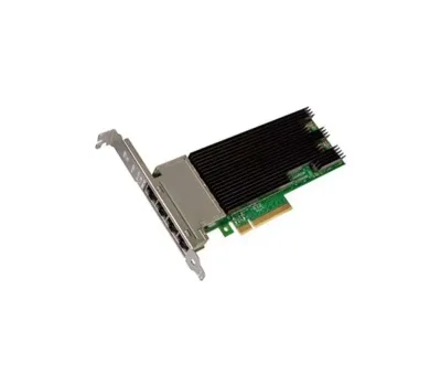 X710DA4BLK - -Dell Intel X710 Quad Port 10GbE Base-T PCI Express 3.0 X8 Low Profile Adapter