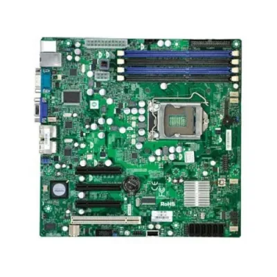 X8SIL-V-O - Supermicro LGA1156 Xeon/ Intel 3420/ V/2GbE/ MicroATX Server Motherboard