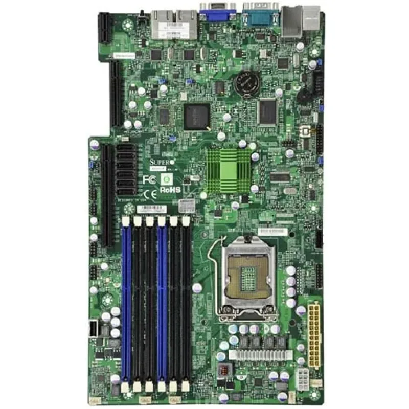 X8SIU-F-B - Supermicro Server Motherboard Intel 3420 Chipset Socket H LGA1156 + I/O