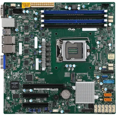 X9SCI-LN4F-B - Supermicro LGA1155/ Intel C204 PCH/ DDR3/ SATA3/ V/4GbE/ ATX Server Motherboard