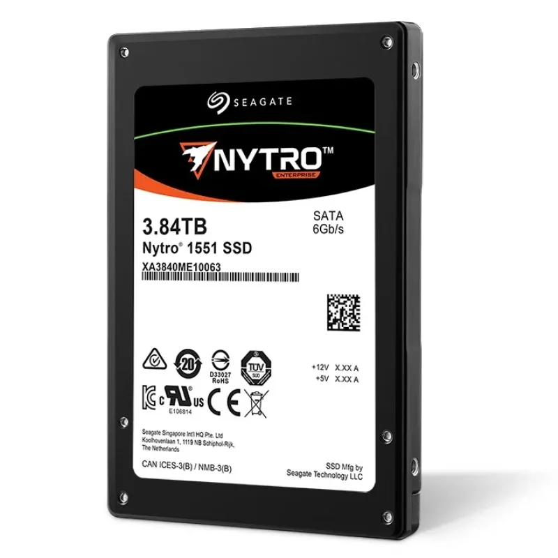 Seagate XA3840ME10083 Nytro 1551 SATA SED SSD - 3.84TB. In Stock