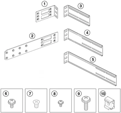 XBR-R000295 - Brocade Rack Mount Kit
