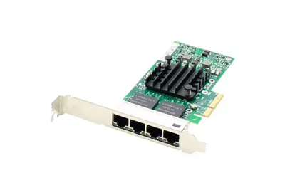 XF9VF - Dell 629135-B21 Comparable Quad RJ-45 Port PCIe NIC - network adapter - PCIe x4 - 1000Base-T x 4
