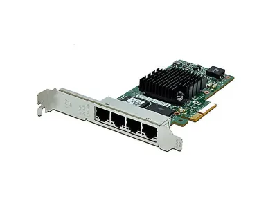 XFGHY - Dell Intel I350-T4 Quad Port Gigabit Ethernet Full-height Server Adapter