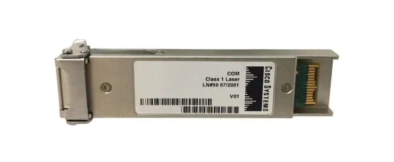 XFP-10GBX-U-1270-40 - Cisco 10Gb/s 10GBASE-BX-U Single-Mode Fiber 40km 1270nm LC Connector XFP Transceiver Module